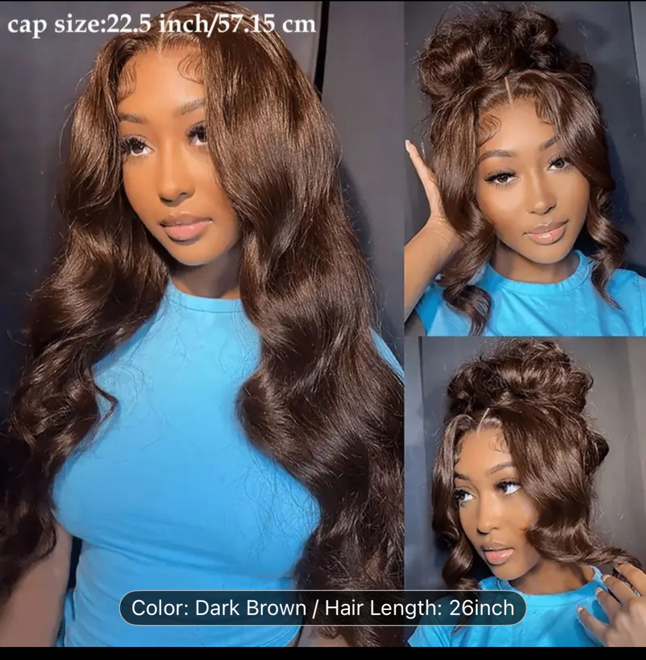 Natural wave wigs