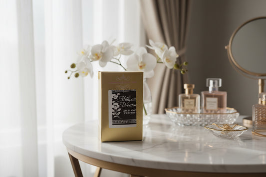Millionaire woman ambiance perfume