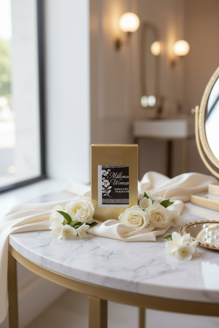 Millionaire woman ambiance perfume