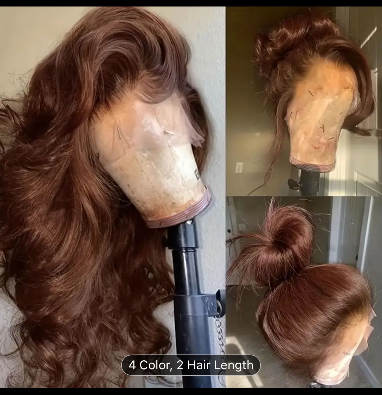 Natural wave wigs