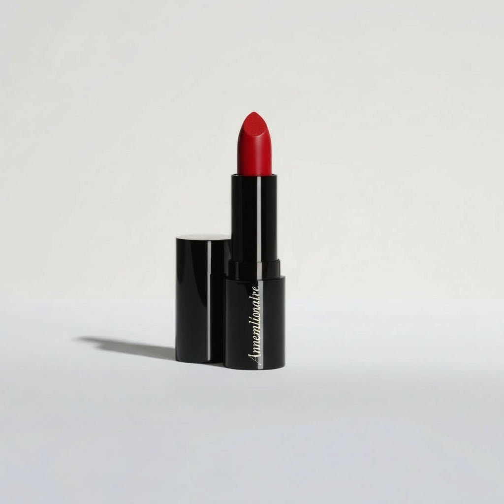 red lipstick